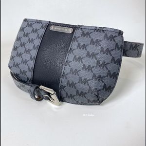 Michael Kors Handbag Cambodia Logo Belt Waist Bag L/XL in Black